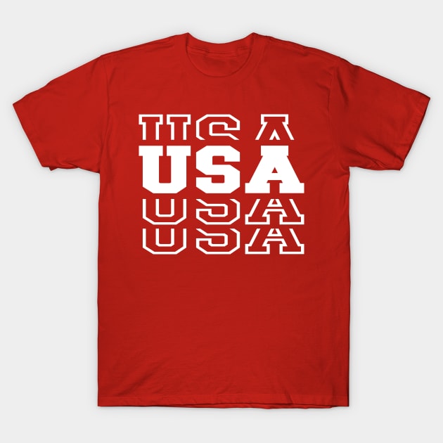 USA T-Shirt by Etopix